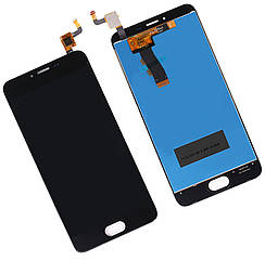 Дисплей (екран) Meizu M5 M611H, M5 mini з тачскріном (чорний)