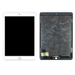 Дисплей (екран) Apple iPad Air 2 A1566 A1567 з тачскріном (білий оригинал OEM)