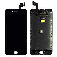 Екран (дисплей) Apple iPhone 6S + тачскрин черный AAAA