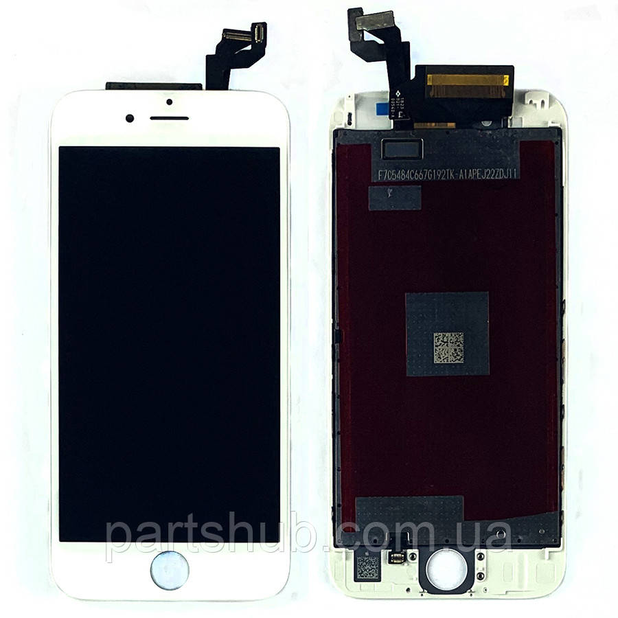 Дисплей (екран) Apple iPhone 6S з тачскріном (білий оригінал REF)