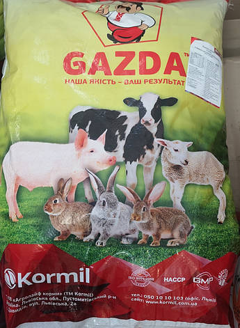 GAZDA Універсал для свиней 25/15/10/20/10%, фото 1