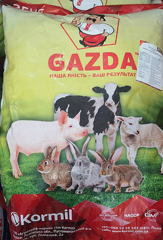 GAZDA Універсал для свиней 25/15/10/20/10%, фото 1