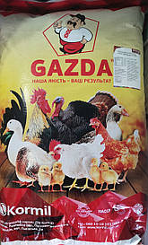4480 Газда ростовий комбікорм для індиків 25 кг.