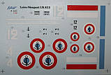 Пластикова модель 1/48 Azur 021 француський бомбардувальник Loire-Nieuport LN411, фото 3