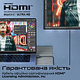 Кабель Promate PrimeLink8K-150 HDMI to HDMI 2.1 UHD HDR 1.5 м Grey (primelink8k-150.grey), фото 2
