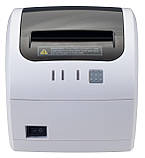 Чековий принтер Ucolor YC-A300F Ethernet+USB+rs232 80мм, обріз, білий, фото 6