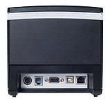 Чековий принтер Xprinter N260H XP-E260L LAN Ethernet+USB+rs232 80мм, обріз, чорний, фото 5