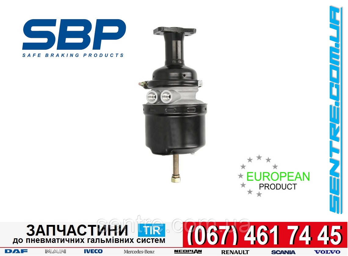 05-BCT12/16-WF02 Гальмівний енергоакумулятор задній Mercedes-Benz (Тип 12/16, M22x1,5мм) SBP