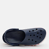 Дитячі крокси на хлопчика сабо Crocs Baya Наві Темно-синій, фото 4