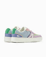 LACOSTE Снікерcи L001 0722 3 Sfa Leather and Suede Colorblock Sneakers 43sfa0073-Amk, фото 4