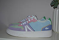 LACOSTE Снікерcи L001 0722 3 Sfa Leather and Suede Colorblock Sneakers 43sfa0073-Amk, фото 10