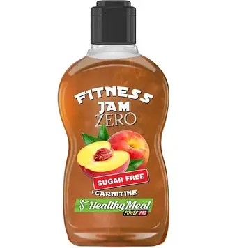 Топінг персиковий Fitness Jam Zero без цукру, 200 гр