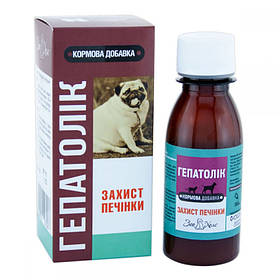 ЗооХелс ГЕПАТОЛІК суспензія для лікування і профілактики захворювань печінки у собак і кішок 100мл