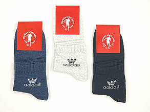 Чоловічі середні демісезонні шкарпетки бавовна  Sport Socks "А" ,  40-44, 12 пар/уп. асорті