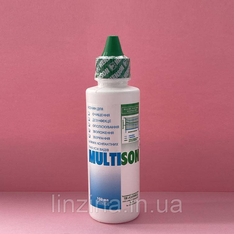 Рідина для зберігання лінз MultiSon 100 ml