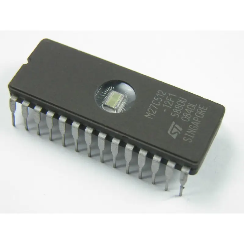 M27C512-12F1, Інтегральна мікросхема пам'яті (EPROM 64kx8) CDIP-28
