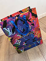 Фирменный Пакет Louis Vuitton Луи Витон упаковочный для подарка