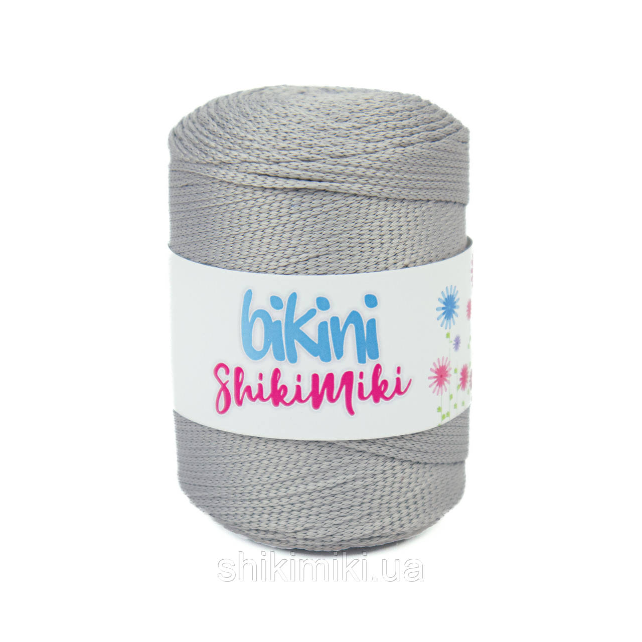 Поліефірний шнур Shikimiki Bikini 2 mm, колір Перлинно-сірий