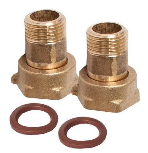 Комплект штуцеров для подключения счетчика воды 3/4" пара (ID ...