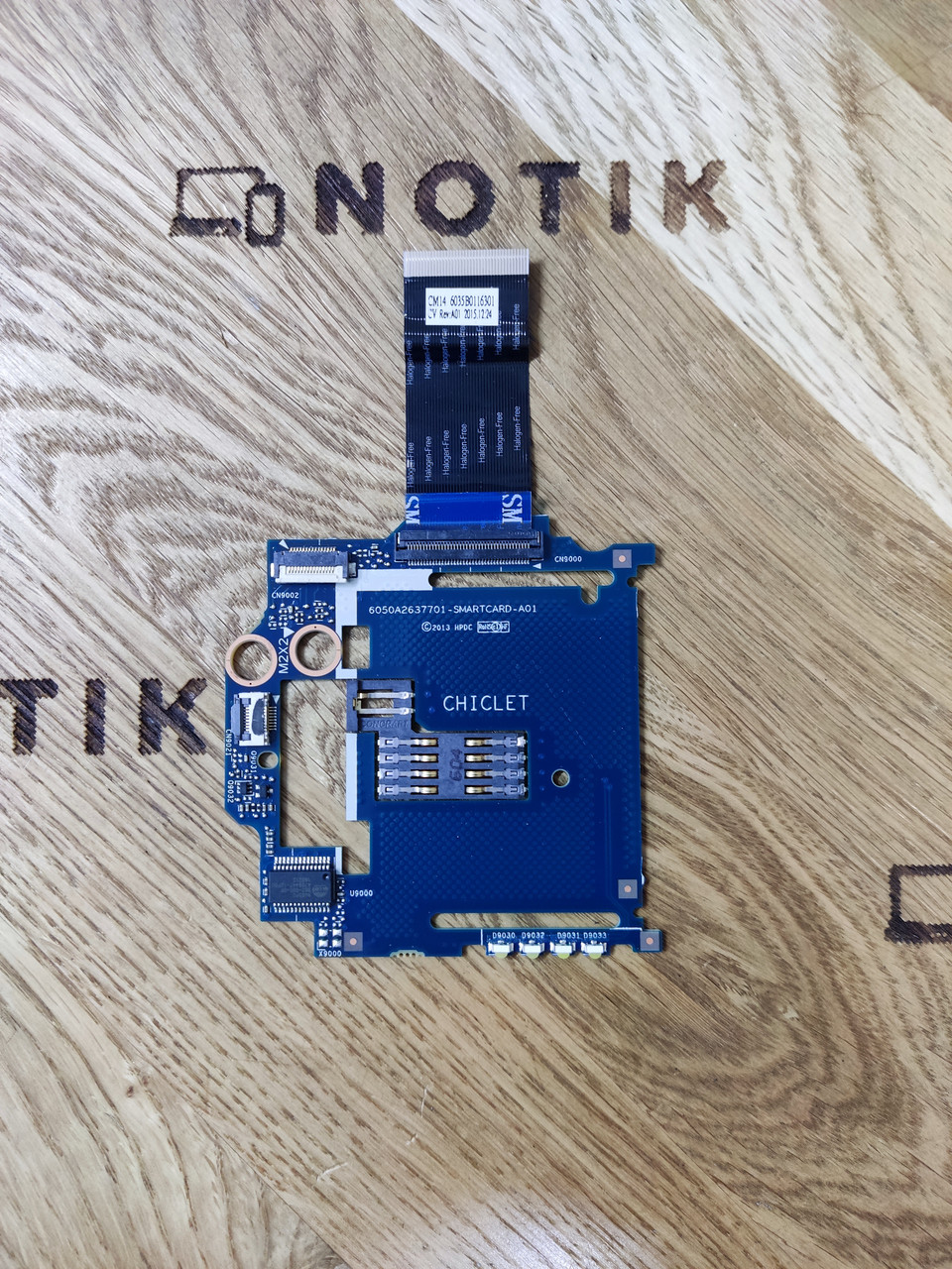 Плата Smartcard Reader HP Elitebook 850 G1 850 G2 840 G2 (6050A2637701) Б/В