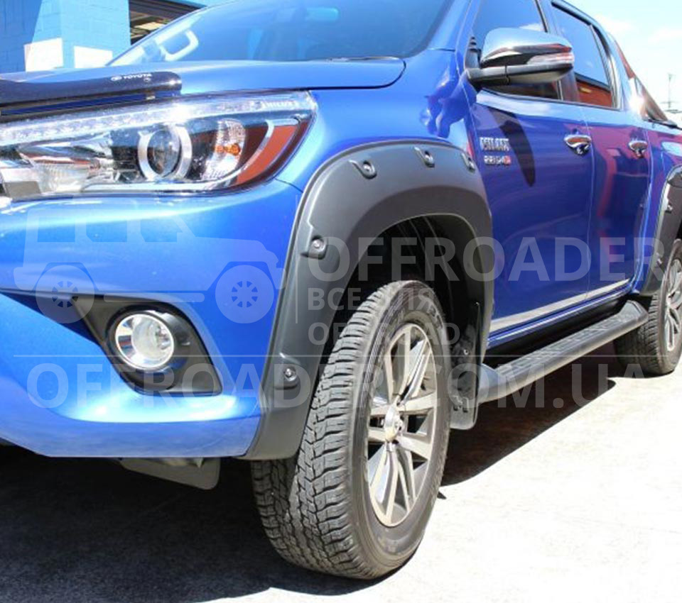 Розширювачі арок (фендера) для Toyota Hilux 2016-2020