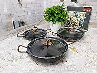 Набор посуды с антипригарным покрытием OMS 3032-Bronze