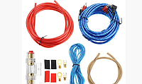 Набор кабелей для автоакустики для установки сабвуфера акустический кабель