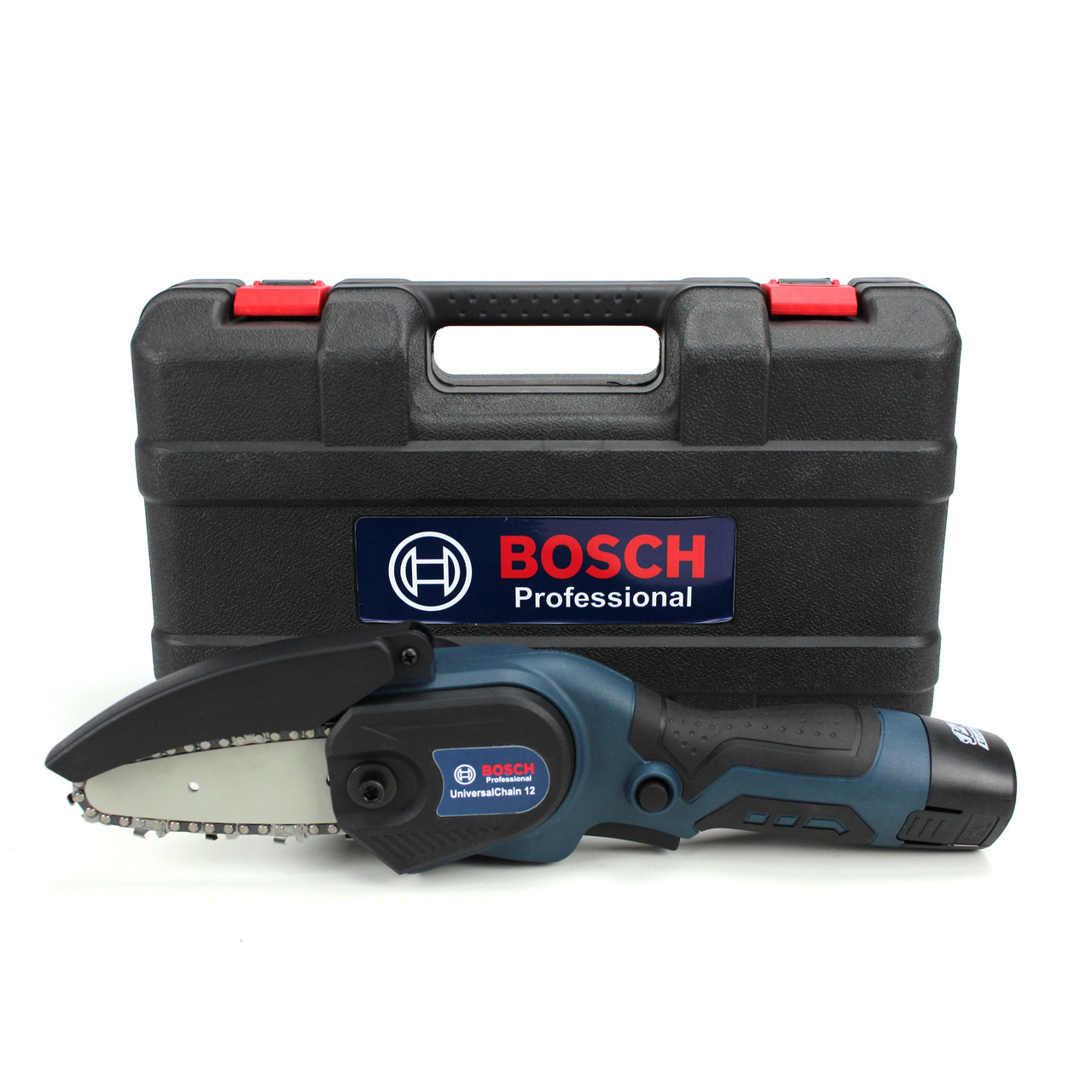 Аккумуляторная мини пила Bosch UniversalChain 12 (12V, 3AH) АКБ веткорез Бош - фото 9 - id-p1797665448