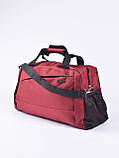 Зручна дорожня сумка червона 48х34х17 см (721605), фото 2