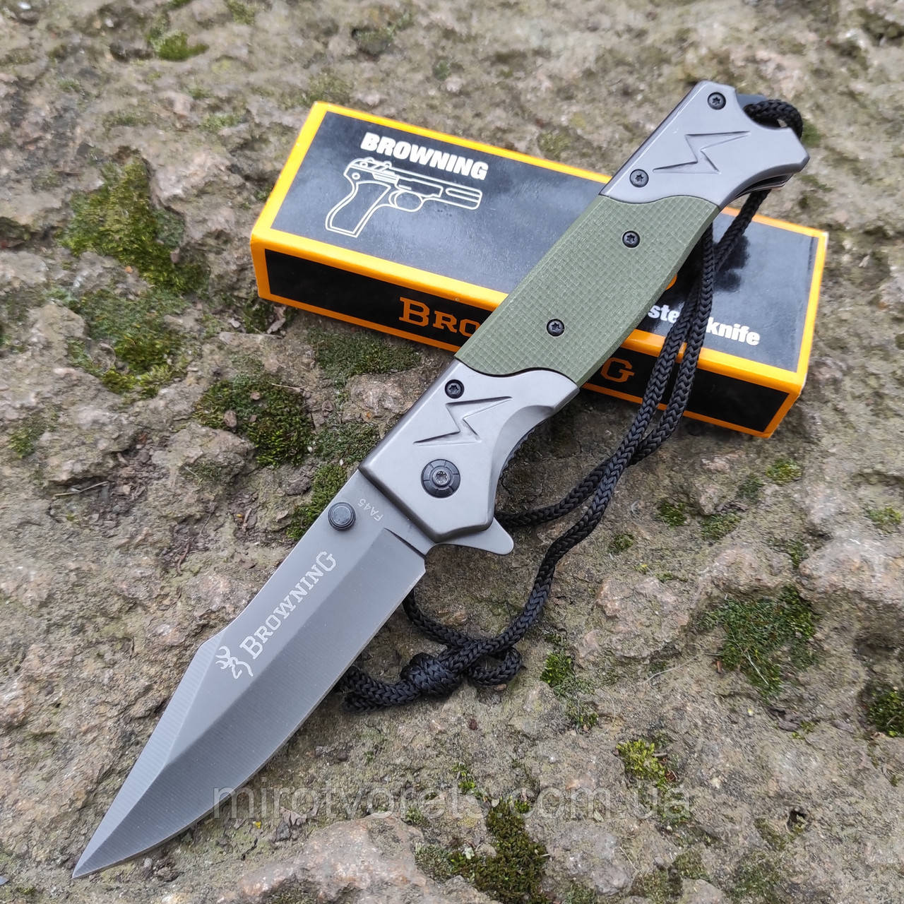 Інерційний фліппер Browning фліппер склобій, олива, brfa45 ol