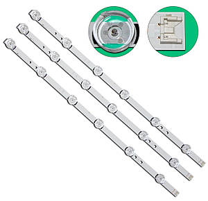 6X LED Backlight Strip 6Lamp For Lg 32 Inch Tv Innotek 3.0 32 - Foto 6