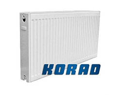 Стальний радіатор Korad 11K 500/1500, радіатор панельний бокове підключення