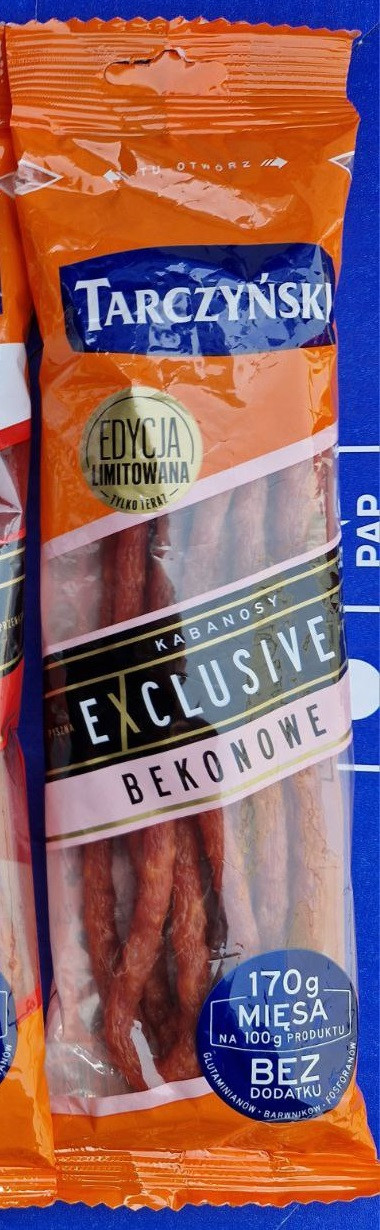 Кабаноси Tarczynski Exclusive Bekonowe 90 г., фото 1