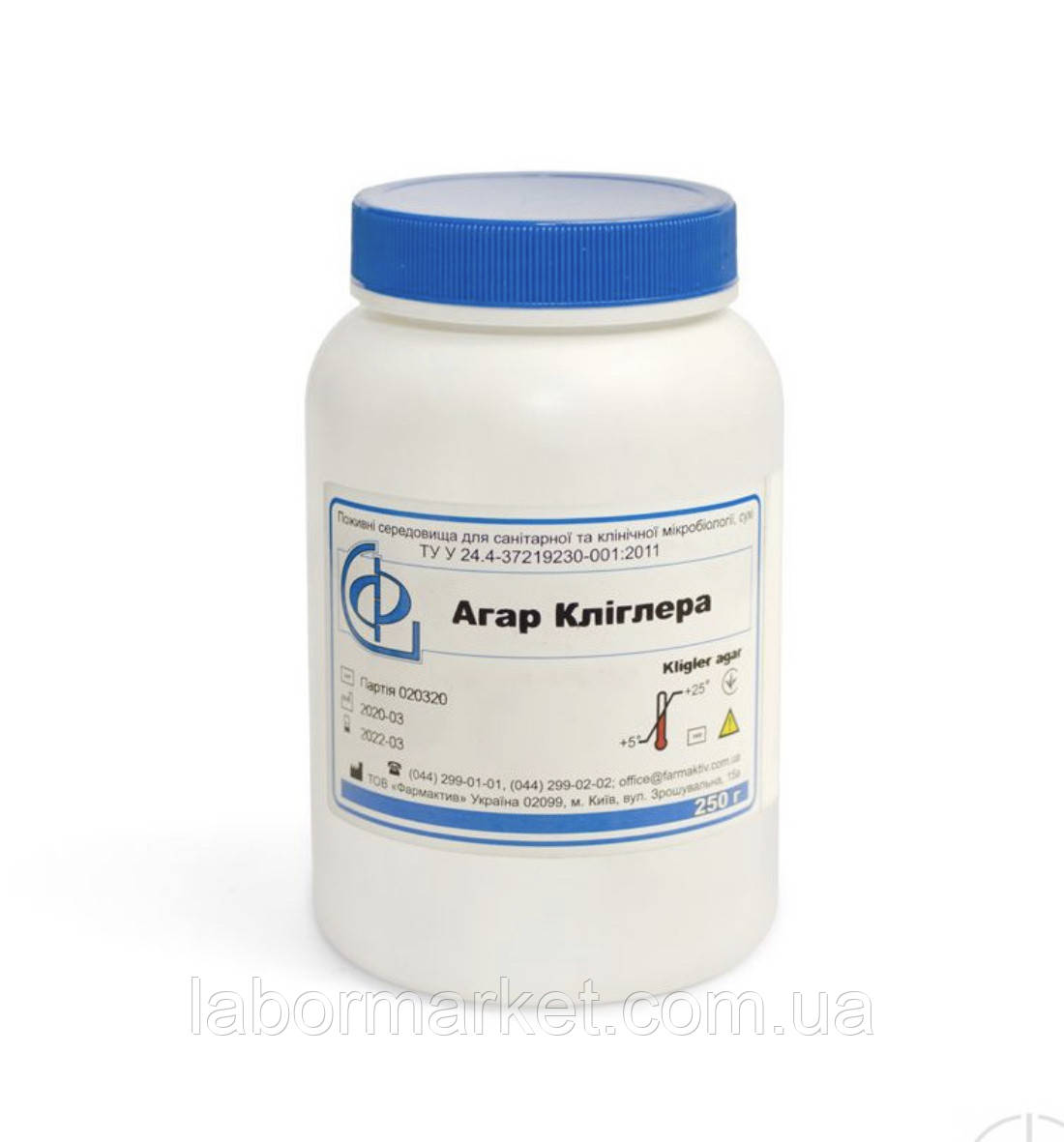 Агар Кліглера (уп. 250г)
