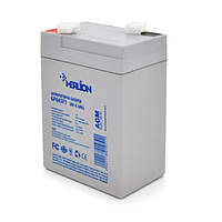 Акумулятор GP645F1 AGM 6 V 4,5 Ah для ваг ліхтарів світильників Свинцево-кислотний АКБ 6 В 4,5 А·год