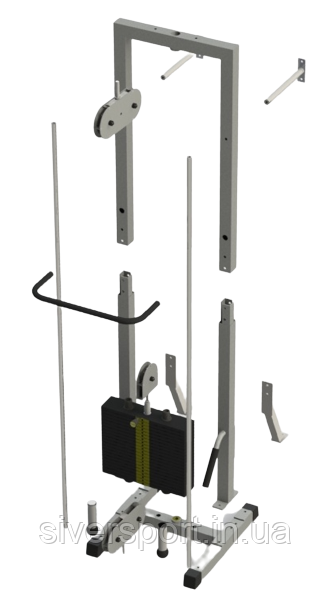 Тренажер для кінезітерапії, розбірний МТБ-1 SiverSport (60х60 мм) MTB-1 ProfR40, фото 1
