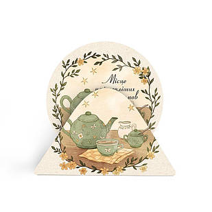 Набір костерів у підставці Місце найтепліших розмов хркост017у Тур-Колекшн