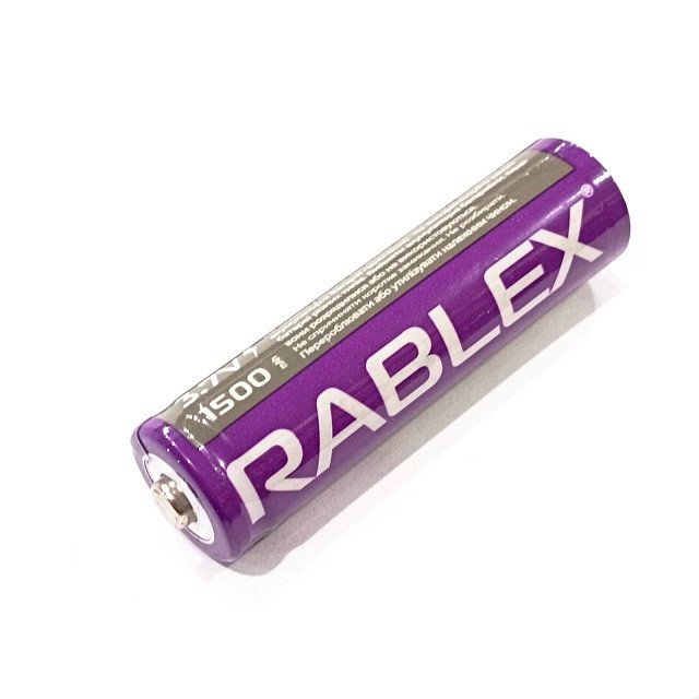 Аккумулятор Rablex 18650 Li-ion 1500mAh Li-ION 3.7v - фото 1 - id-p945401019