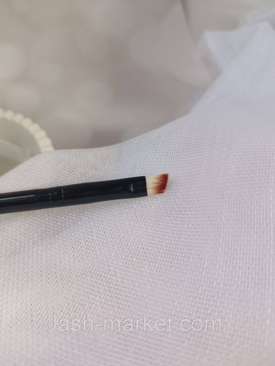 Кисть для брів, подвійна синтетична, фото 1