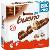 Батончики Kinder Bueno Milk Chocolate 10s 215g