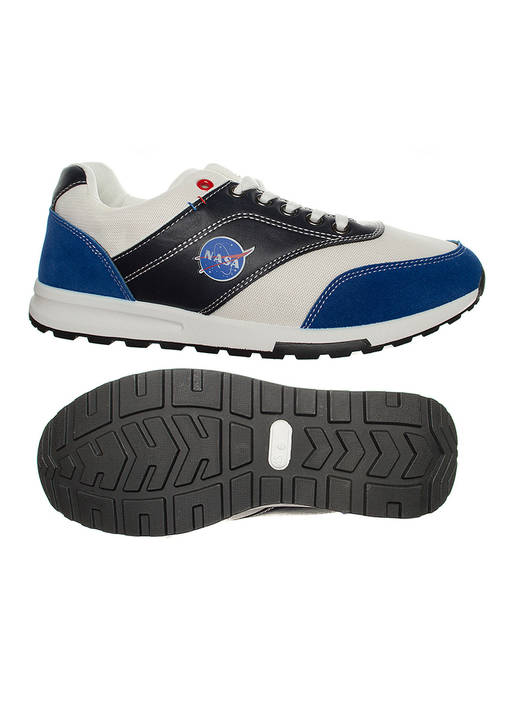 Кросівки Nasa Trainers CLS White/Blue, фото 2