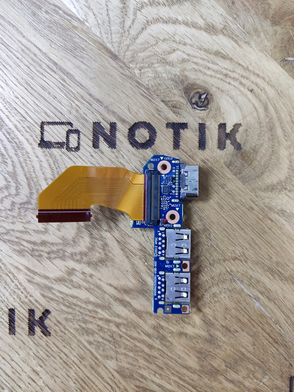 Додаткова плата зі шлейфом USB, VGA HP 850 G1, 6050A2559201-USB-A02, 6050A2559201-USB-A01 Б/В