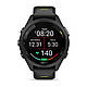Смарт-годинник Garmin Forerunner 265s з чорним корпусом та чорно-жовтим силіконовим ремінцем, фото 3