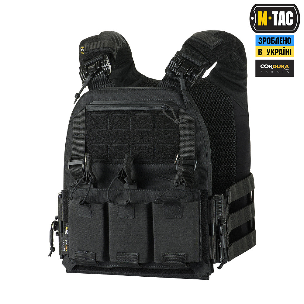 M-TAC ПЛИТОНОСКА CUIRASS FAST QRS BLACK, фото 1