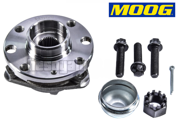 Передняя ступица Опель Астра G, Зафира А / Opel Astra G, Zafira A (1603208) Moog OP-WB-11088