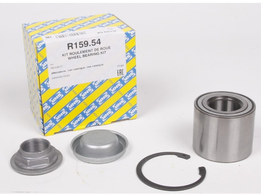 Підшипник задньої маточини CITROËN BERLINGO II (2008→) — SNR R159.54, фото 1