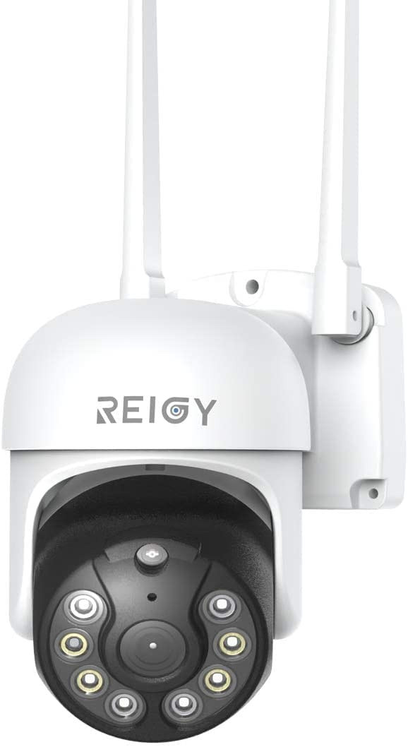 REIGY 3-мегапіксельна WIFI-камера відеоспостереження 360° нічним баченням, бездротова Водонепроникна