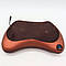Масажна інфрачервона подушка Massage Pillow 8028, (31х10х19 см) / Роликовий масажер для шиї та спини, фото 7