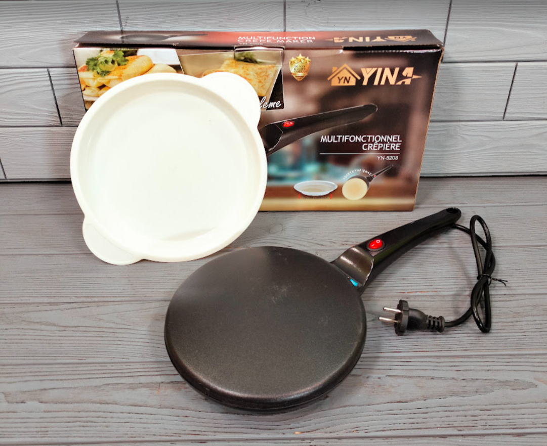 Млинці електрична заглибна Yina YN-5208/Мелоблинниця, фото 1