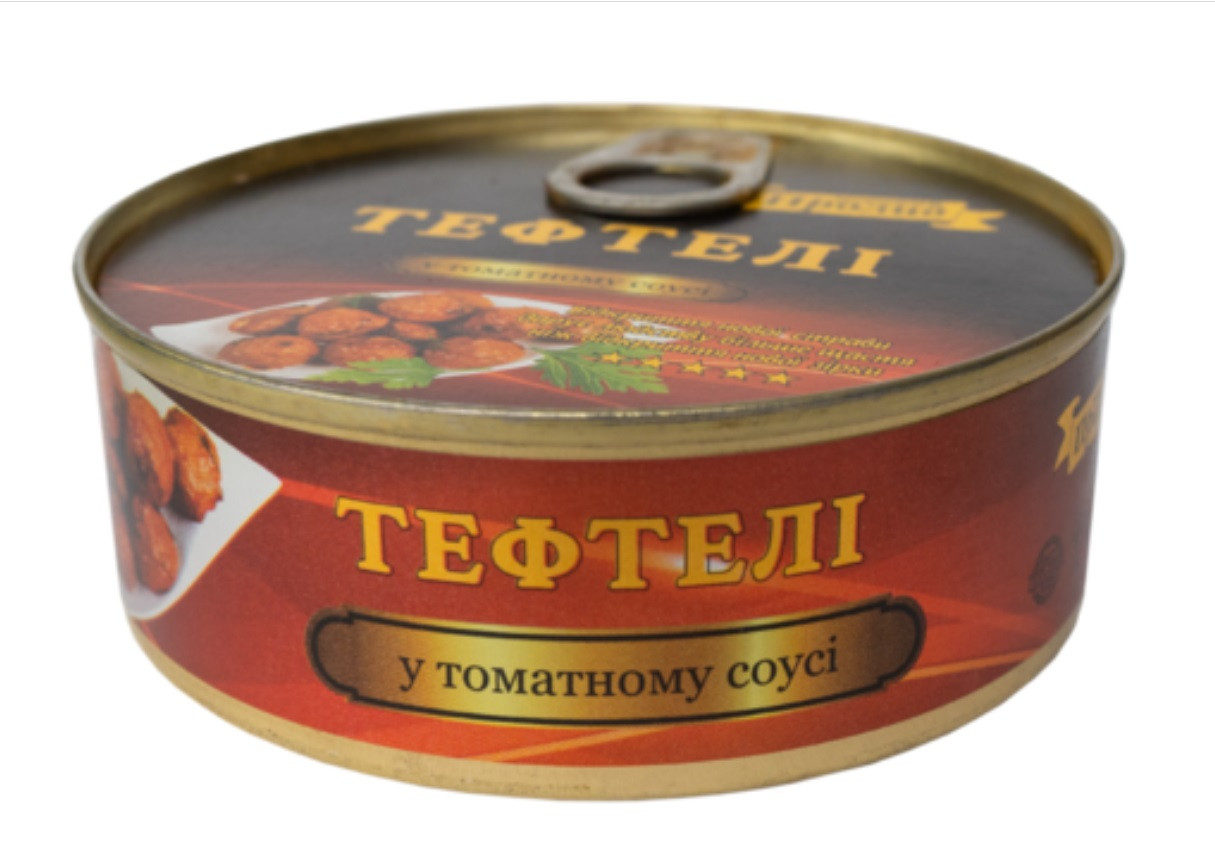 Тефтелі Рибні в Томатному Соусі Морська Протока 240 г Україна